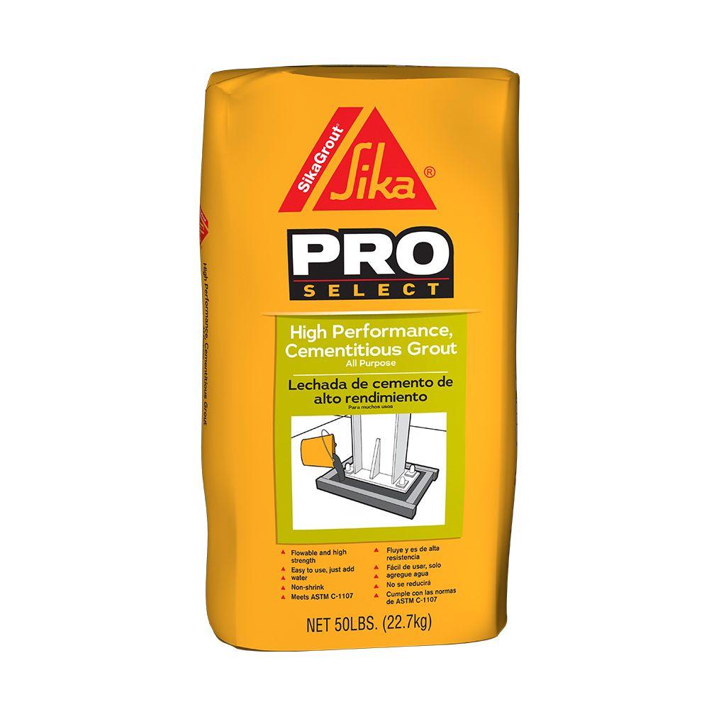 SikaGrout 50 lb. High Performance Grout524632 The Home Depot