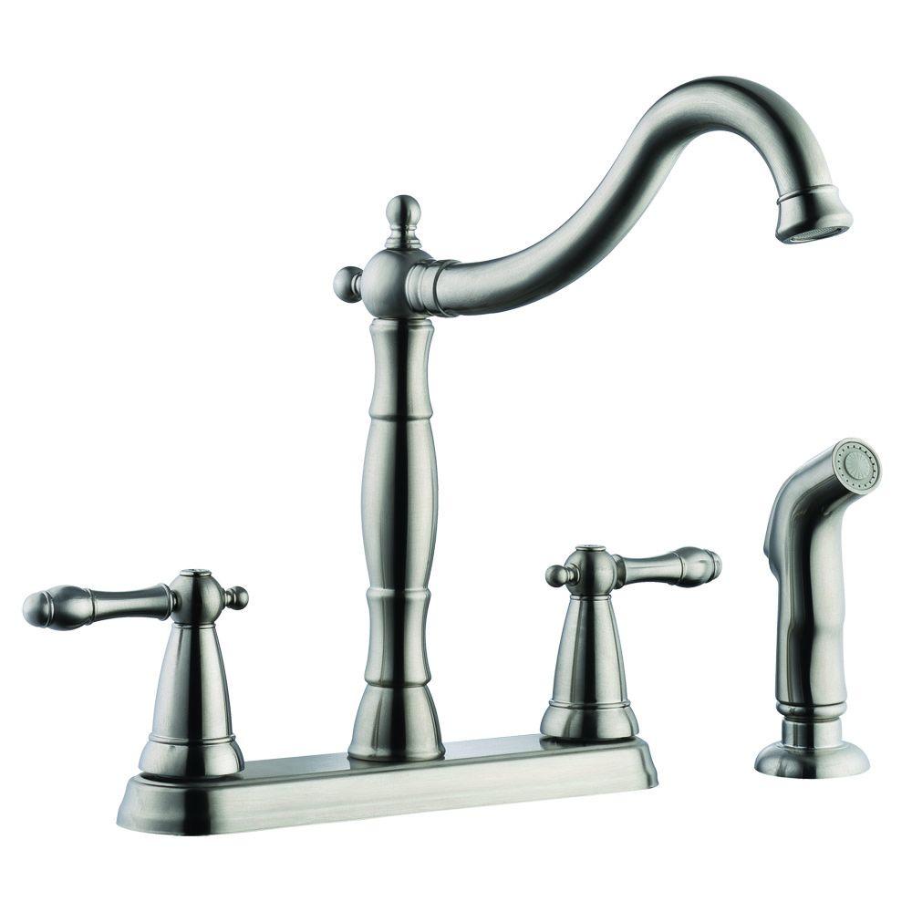 Nickel Design House Basic Kitchen Faucets 523241 64 1000 