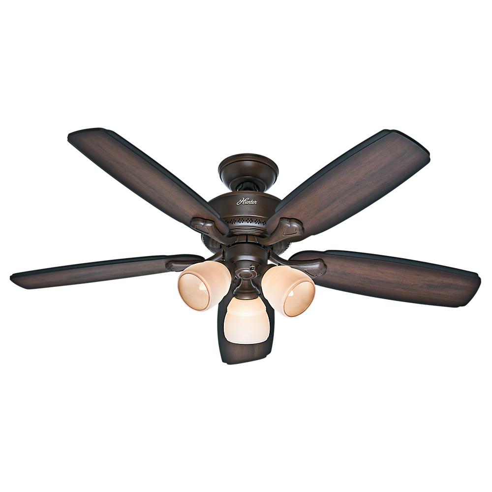 Hunter Banbury 52 in. Indoor Cocoa Bronze Ceiling Fan53225 The Home