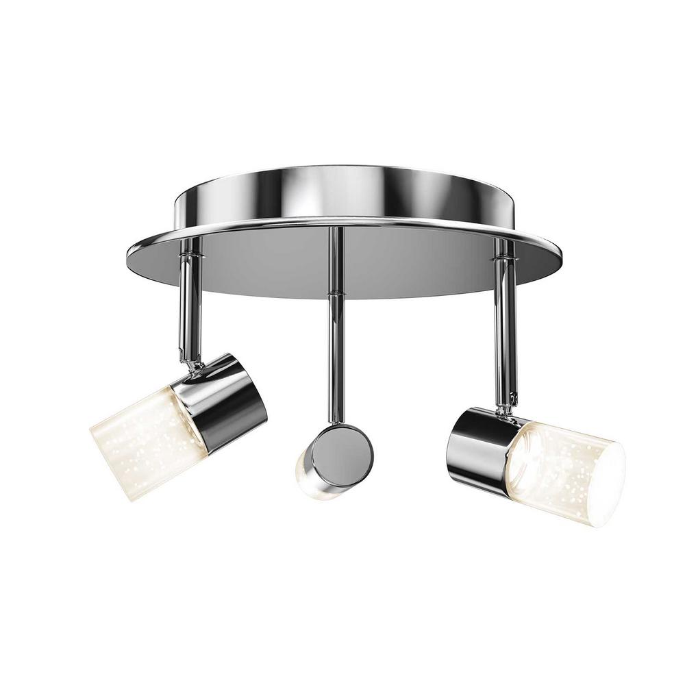 Artika Essence Flare 18 Watt Chrome Integrated Led Flush Mount Cl36w Artika Essence Flare 18 Watt Chrome Integrated Led Flush Mount