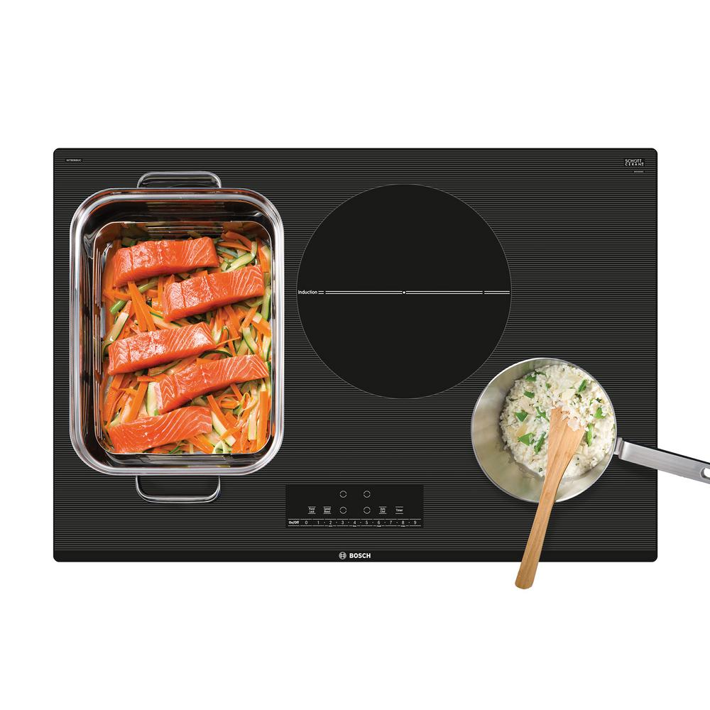 Bosch 800 Series 30 In Induction Cooktop Black With 4 Sdboost So Sku 1003282722 4 Bosch 800 Series 30 In Induction Cooktop