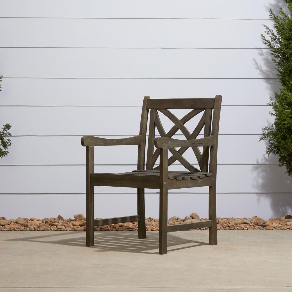 Vifah Renaissance Patio Dining Chair V1609 The Home Depot Vifah Renaissance Patio Dining Chair