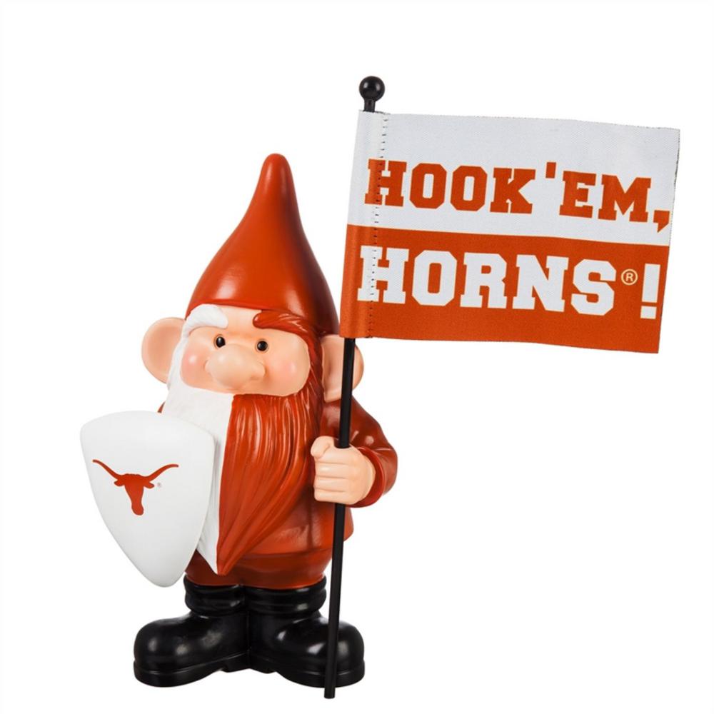 Evergreen 10 in. x 6 in. University of Texas NCAA Garden Gnome with