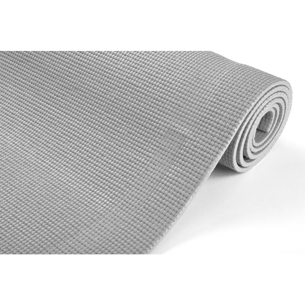 grey exercise mat