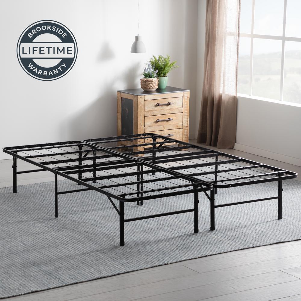 Brookside 14 In King Folding Platform Bed Frame Bs22kk14fp