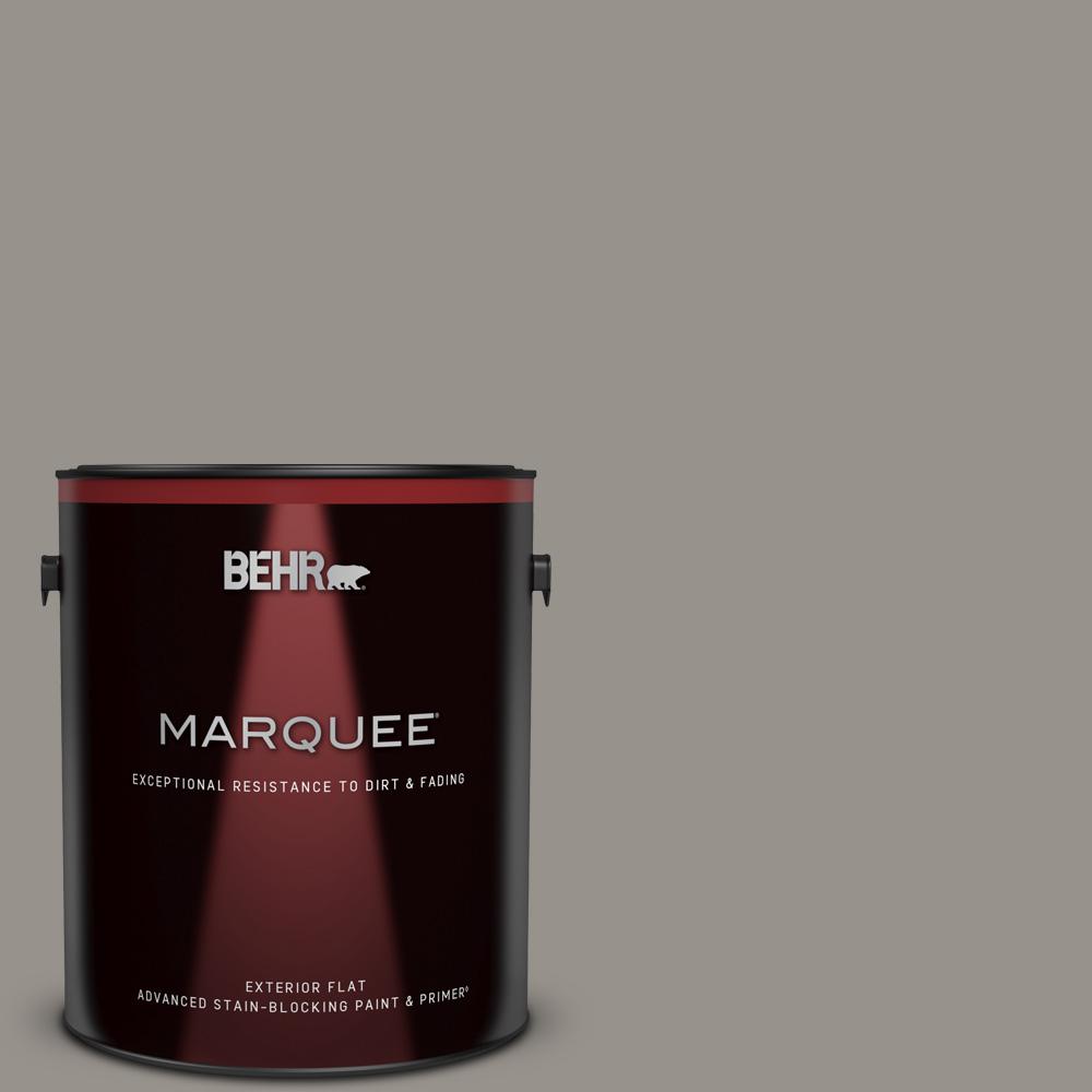 BEHR MARQUEE 1 gal. PPU1816 Elephant Skin Flat Exterior Paint & Primer445401 The Home Depot