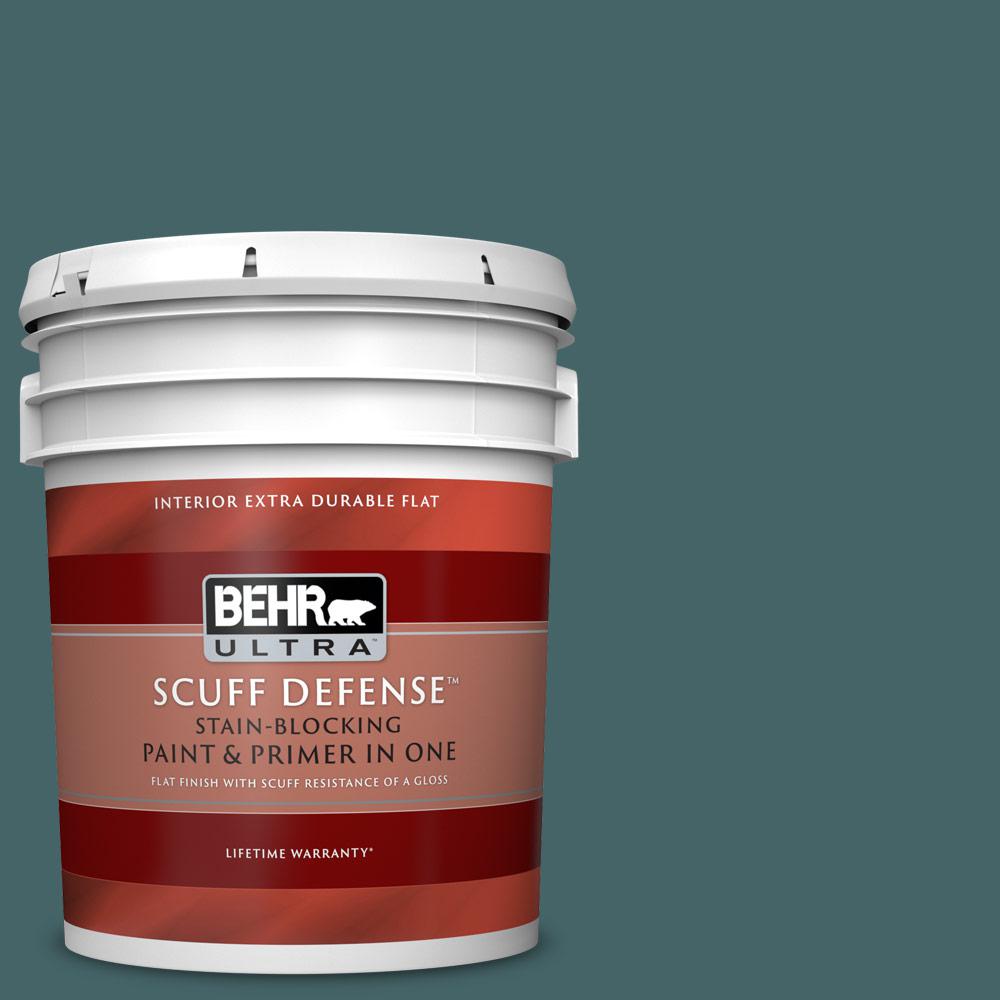 BEHR ULTRA 5 gal. MQ602 Walk Me Home Extra Durable Flat Interior