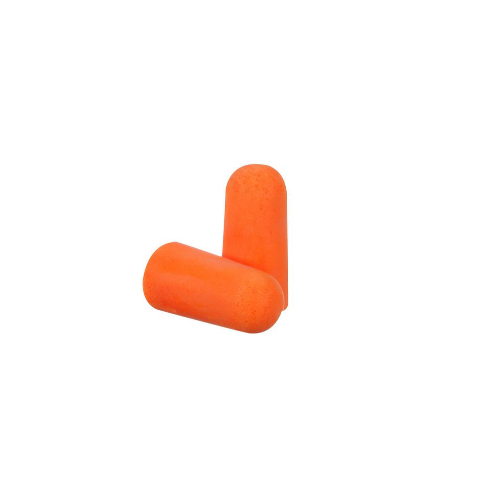 3M Orange Disposable Earplugs, (8Pairs/Pack)92077H8DC The Home Depot