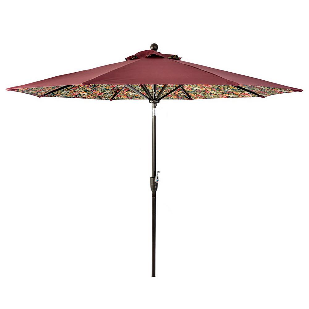 14 Lb Patio Umbrellas Patio Furniture The Home Depot