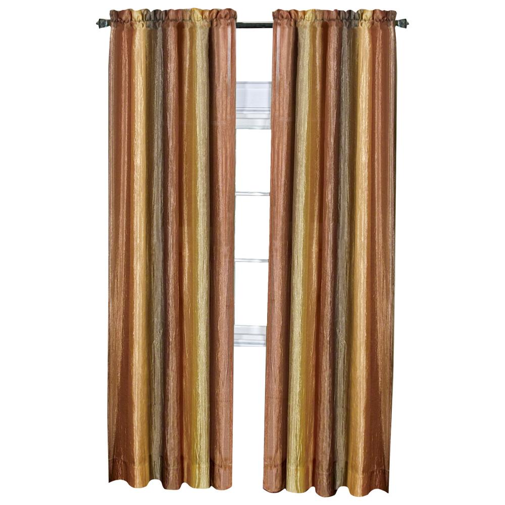 Orange Curtains Window Treatments The Home Depot