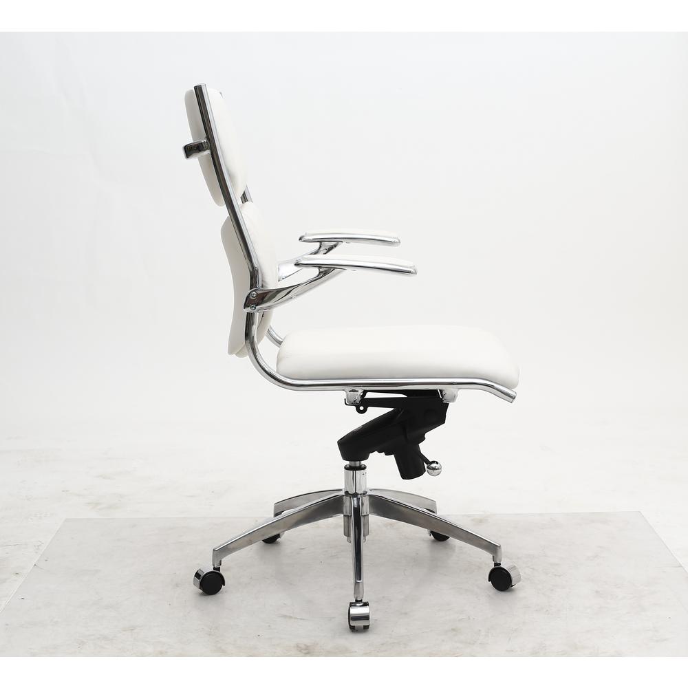 manhattan comfort ergonomic high back verdi white office chair mc