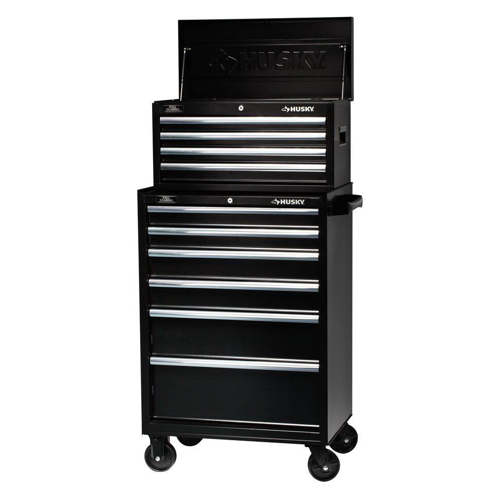 Husky 27 in. W 10Drawer Tool Chest and SetH4CH1 + H6TR3 The