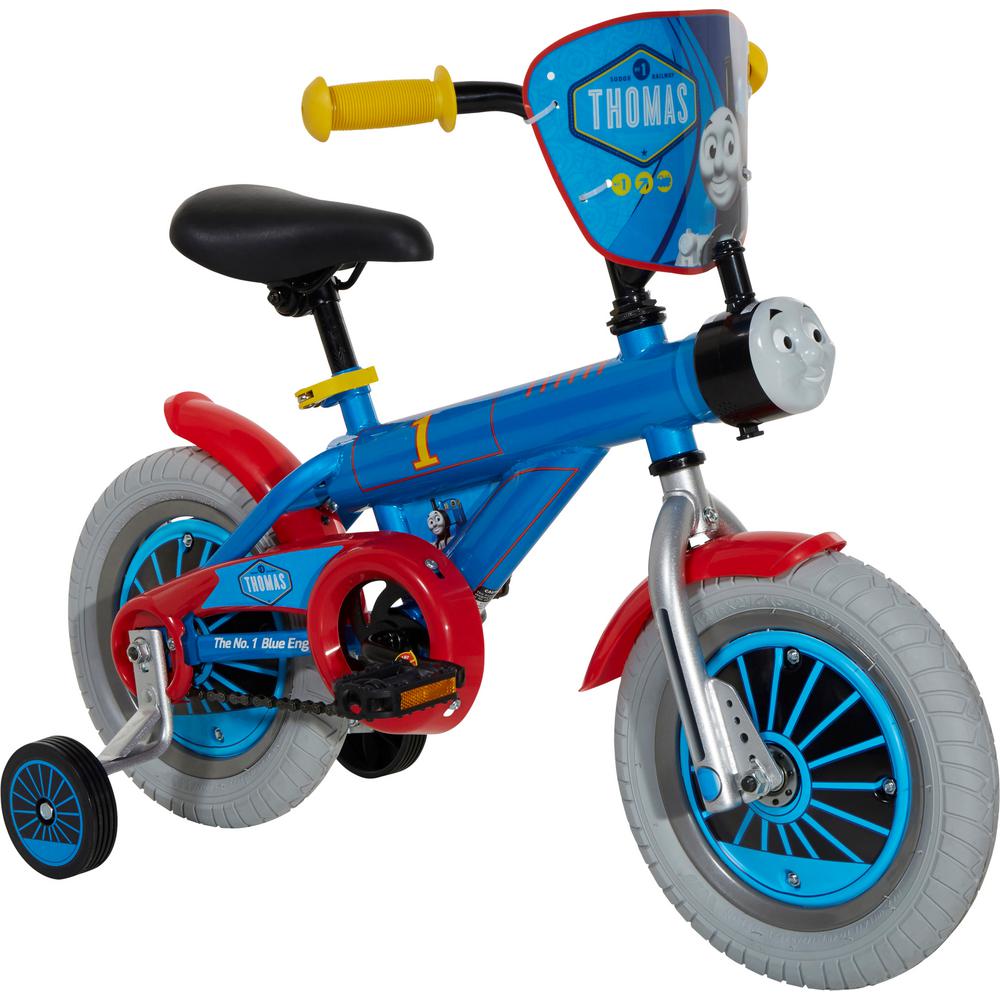 blue kids bike