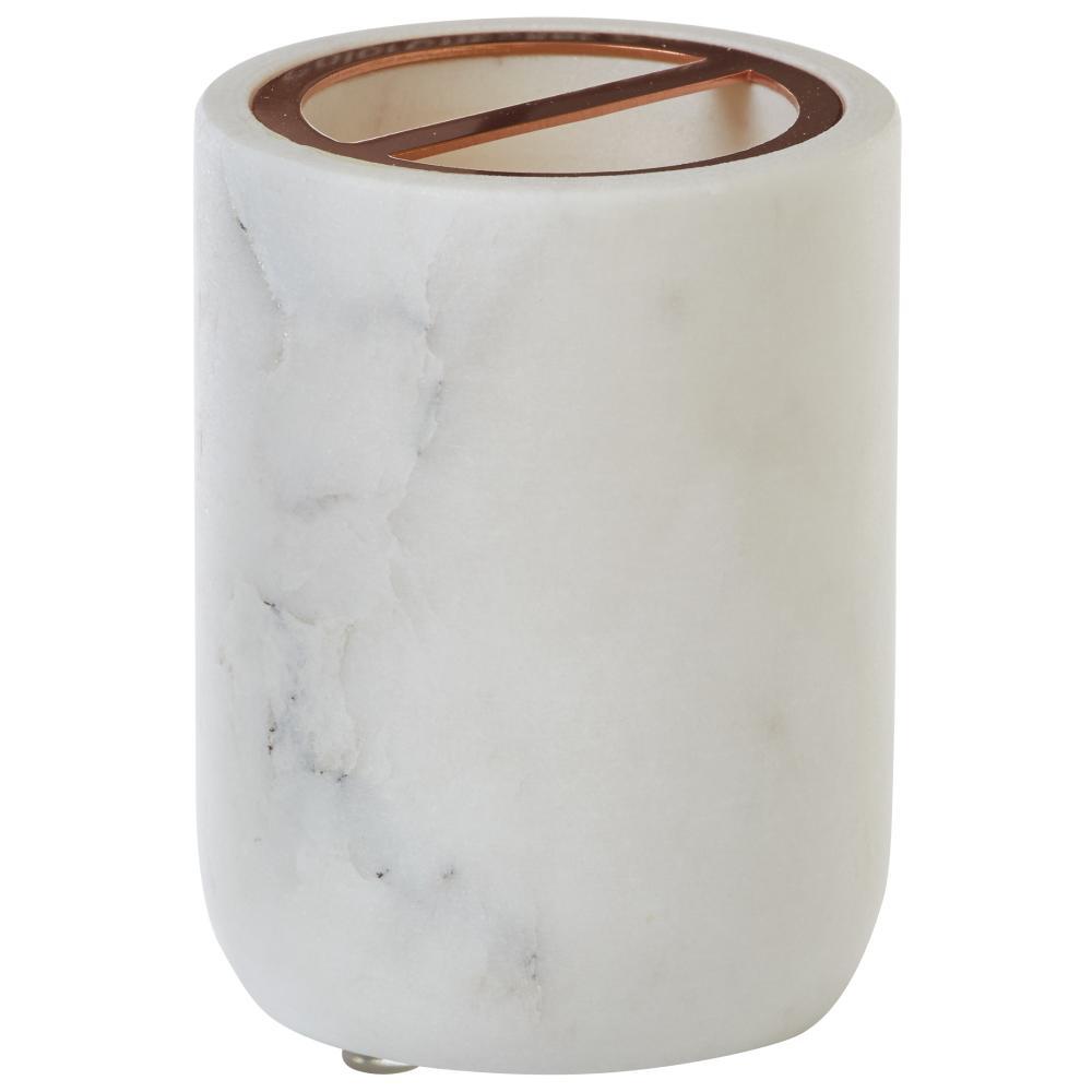 UPC 696445148362 product image for Home Decorators Collection Larissa Toothbrush Holder in White | upcitemdb.com