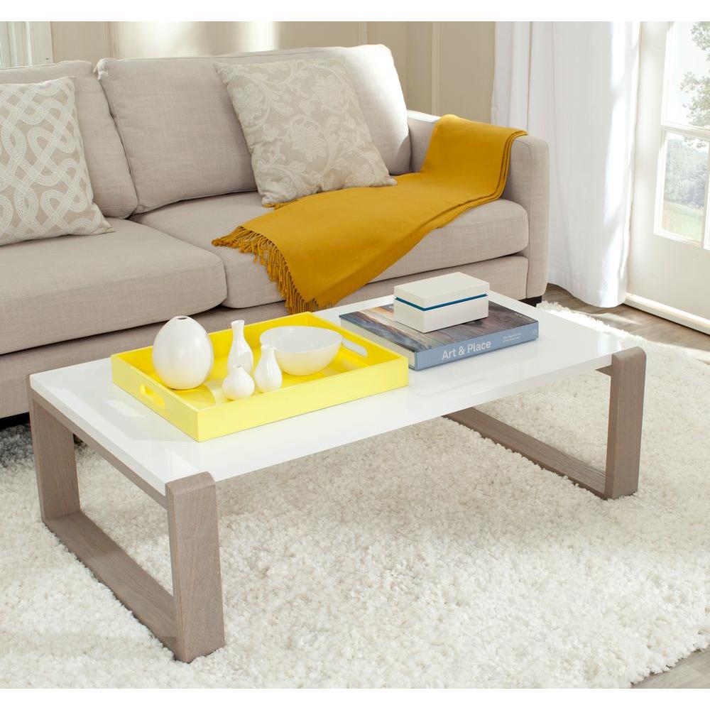 Safavieh Antwan Silver Coffee Table Fox2547b The Home Depot Bartholomew Grey Coffee Table