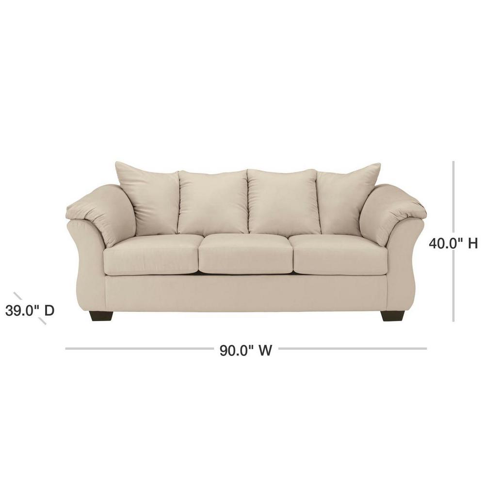 Flash Furniture Signature Design By Ashley Darcy Stone Fabric Sofa Ashley Darcy Stone Fabric Sofa