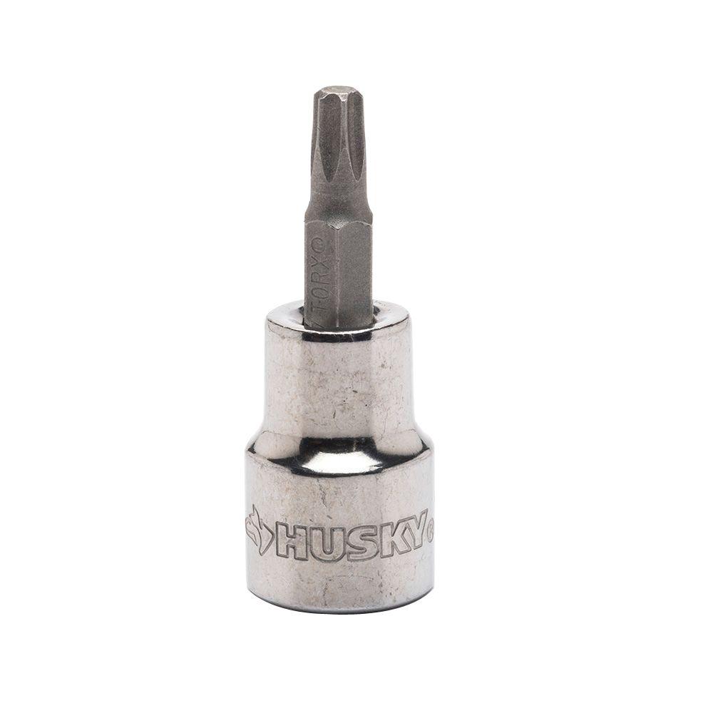 Husky T25 Torx 3/8 in. Drive Bit SocketH3DHBST25 The Home Depot