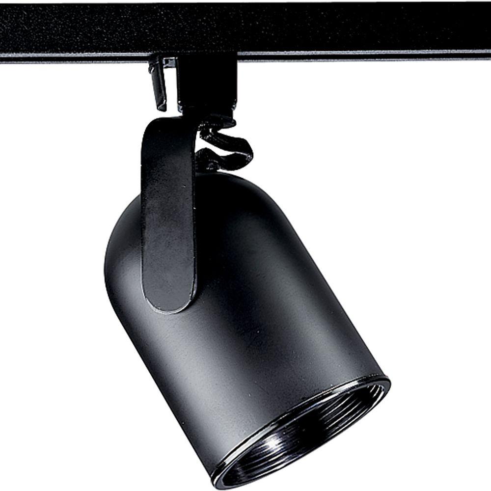Progress Lighting Alpha Trak Collection 1Light Black Track Lighting