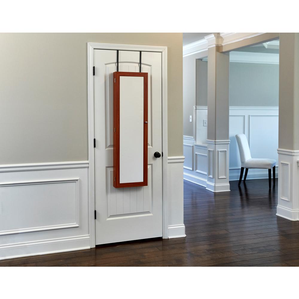 ACME Furniture Lopez Jewelry Armoire in Cherry97006 The Home Depot