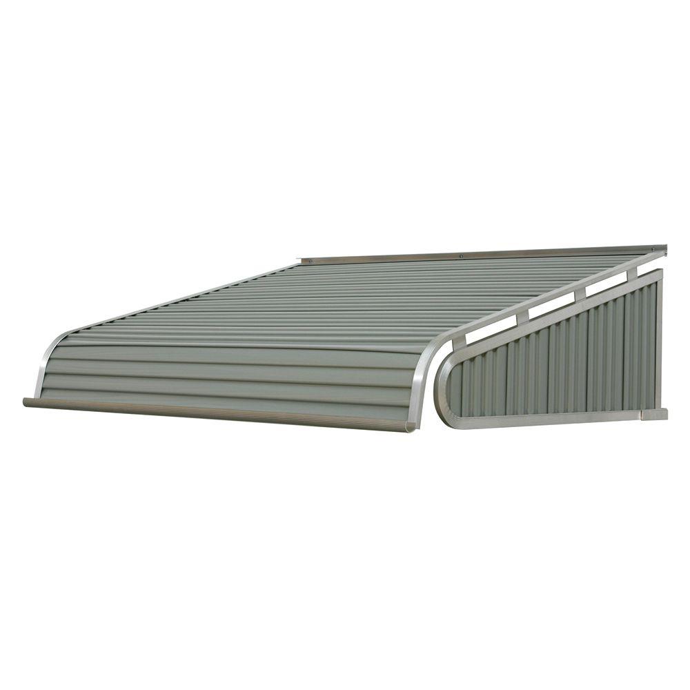 NuImage Awnings 3 Ft 1500 Series Door Canopy Aluminum Awning 13 In