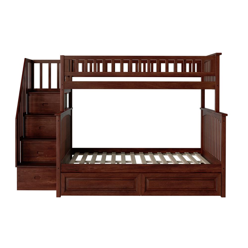raised bunk bed