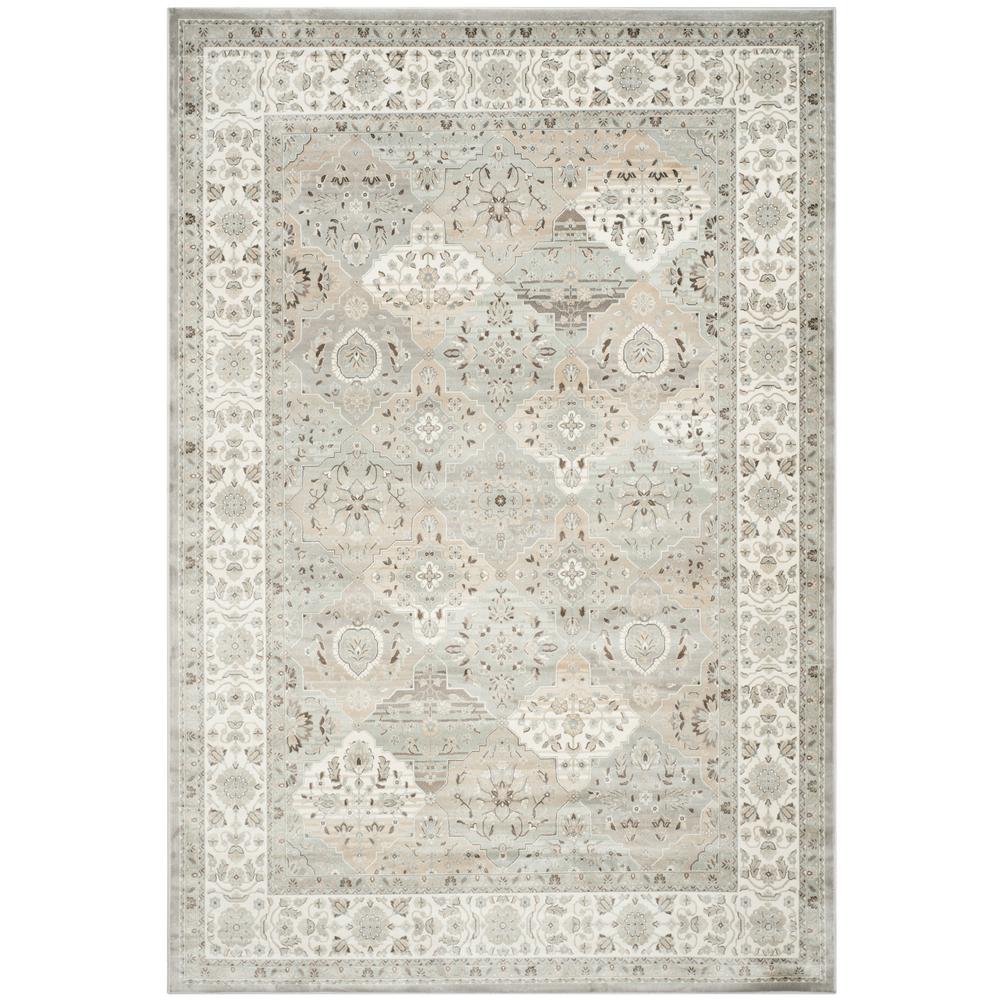 Safavieh Persian Garden Silver/Ivory 8 ft. x 10 ft. Area Rug PEG609W