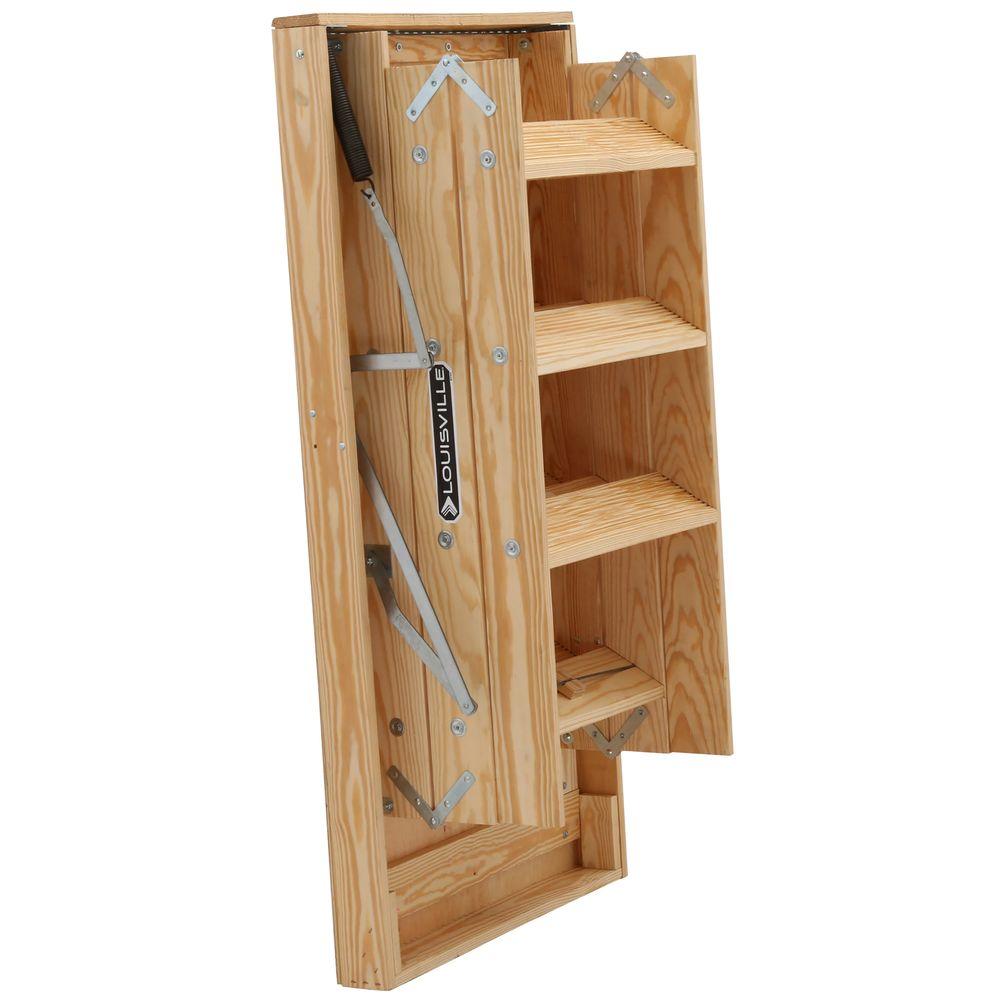 Louisville Ladder Big Boy 8 ft. 9 inch - 10 ft., 30 inch x 60 inch Wood Attic... by Louisville Ladder