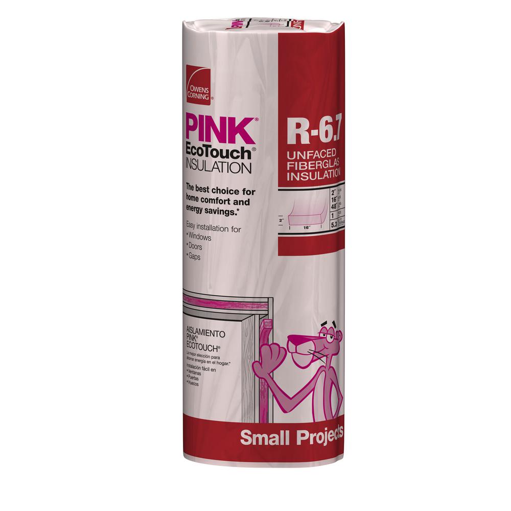 Owens Corning R 6 7 Ecotouch Pink Multi Purpose Small Project