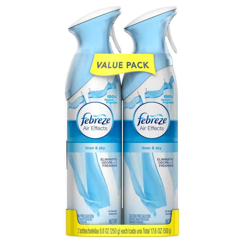 Febreze Air Effects 8.8 oz. Linen and Sky Scent Air Freshener Spray (2