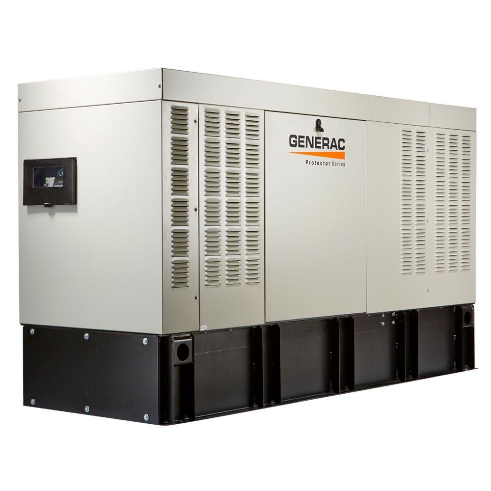 Generac Protector Series 30000-Watt 120-Volt/240-Volt Liquid Cooled 3-Phase Automatic Standby Diesel Generator For Sale