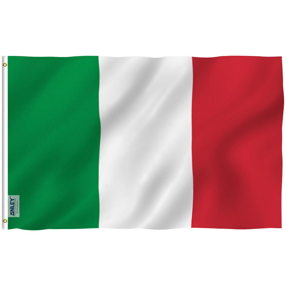 Anley Fly Breeze 3 Ft X 5 Ft Polyester Italy Flag 2 Sided Flags