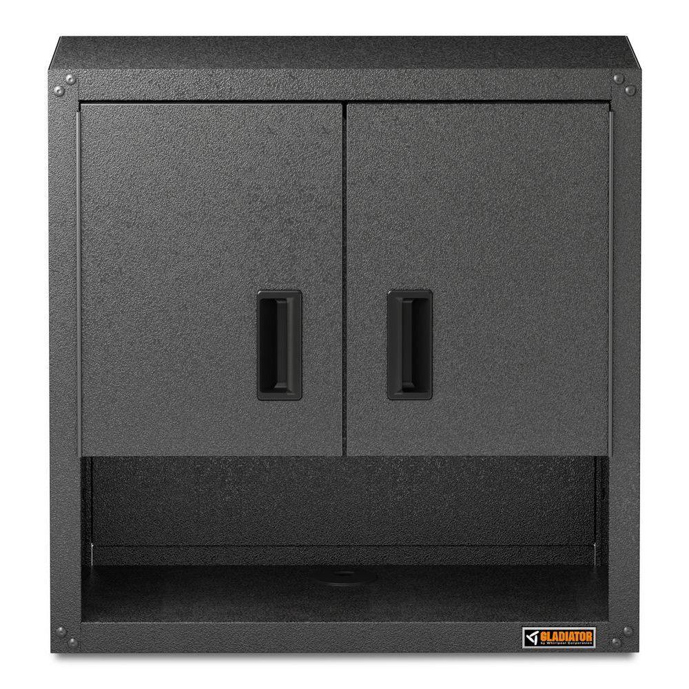 Black Gladiator Garage Storage Organization The Ready To Assemble 28 In H X W 12