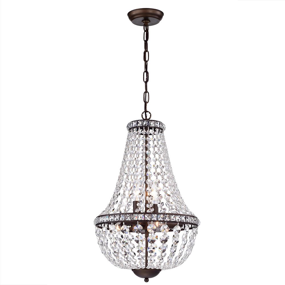 Black - Crystal - Chandeliers - Lighting - The Home Depot