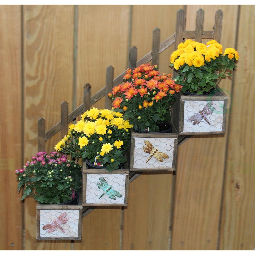 Vertical Garden Planters Planters The Home Depot