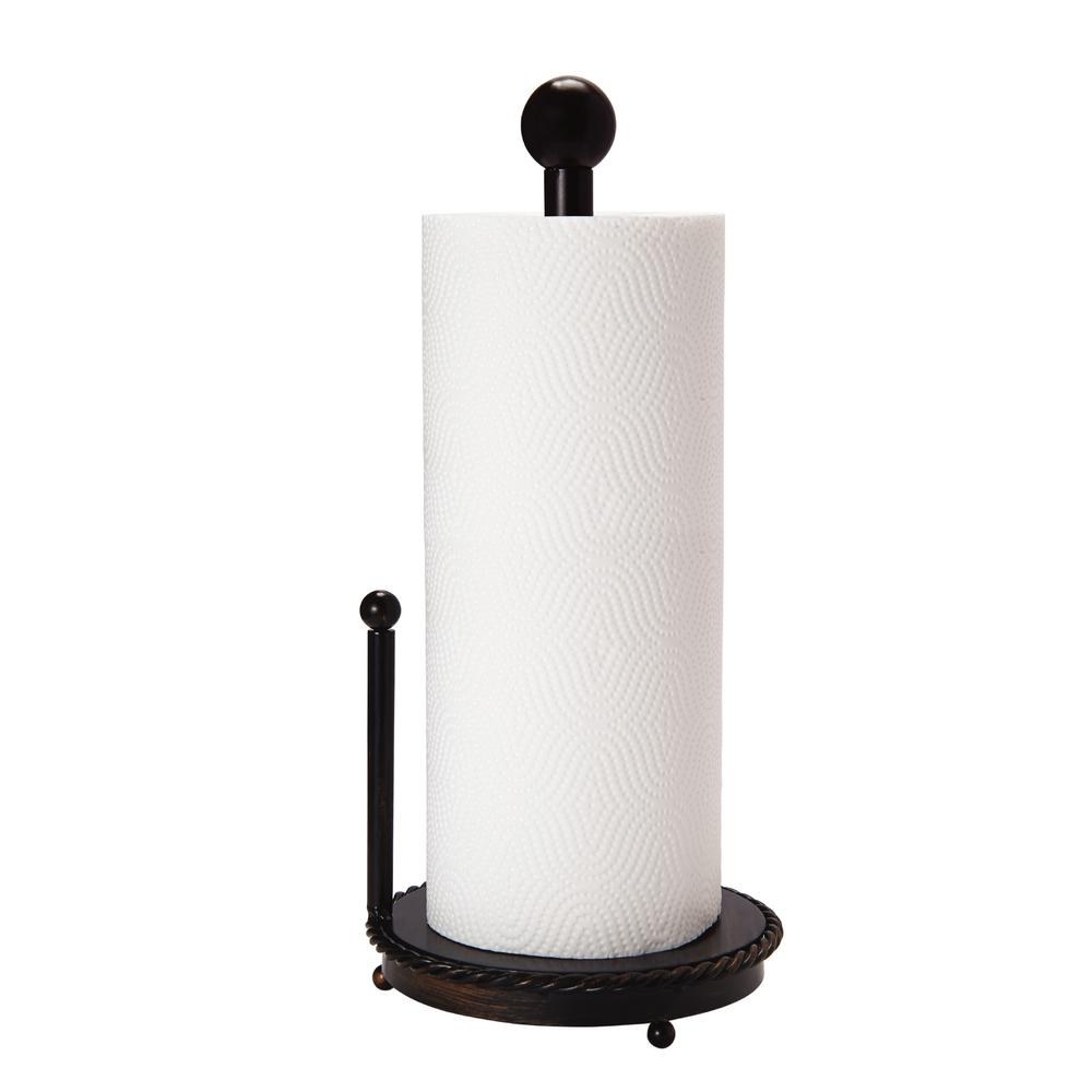 Gourmet Basics by Mikasa 14 in. Rope Paper Towel Holder5169085 The