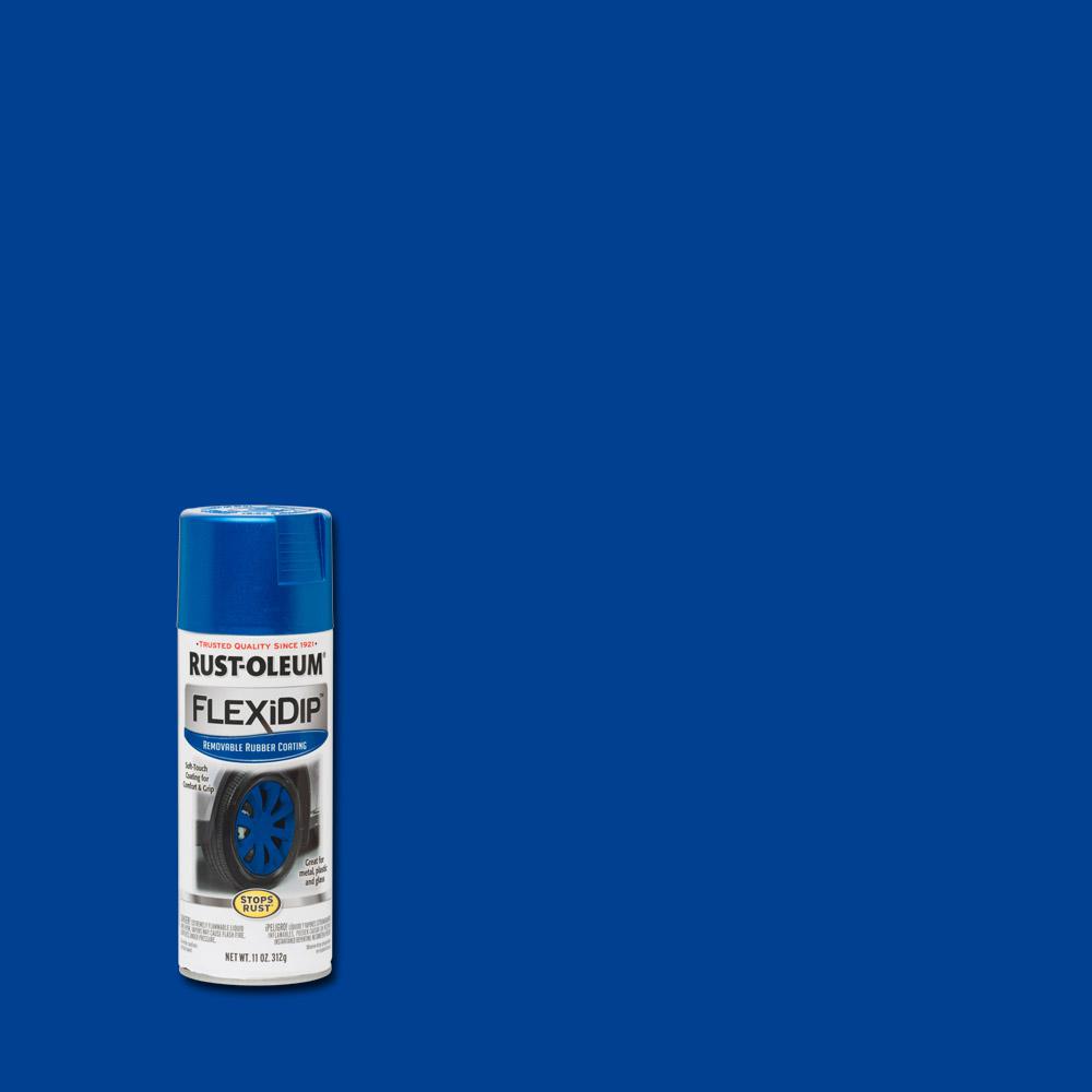 Rust-Oleum Stops Rust 11 oz. Protective Enamel Metallic Cobalt Blue ...