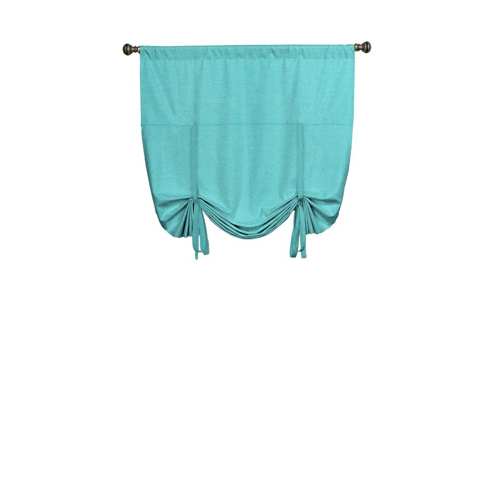 Eclipse Kendall Blackout Window Curtain Panel in Turquoise 42 in. W x 54 in. L10707042X054TUQ