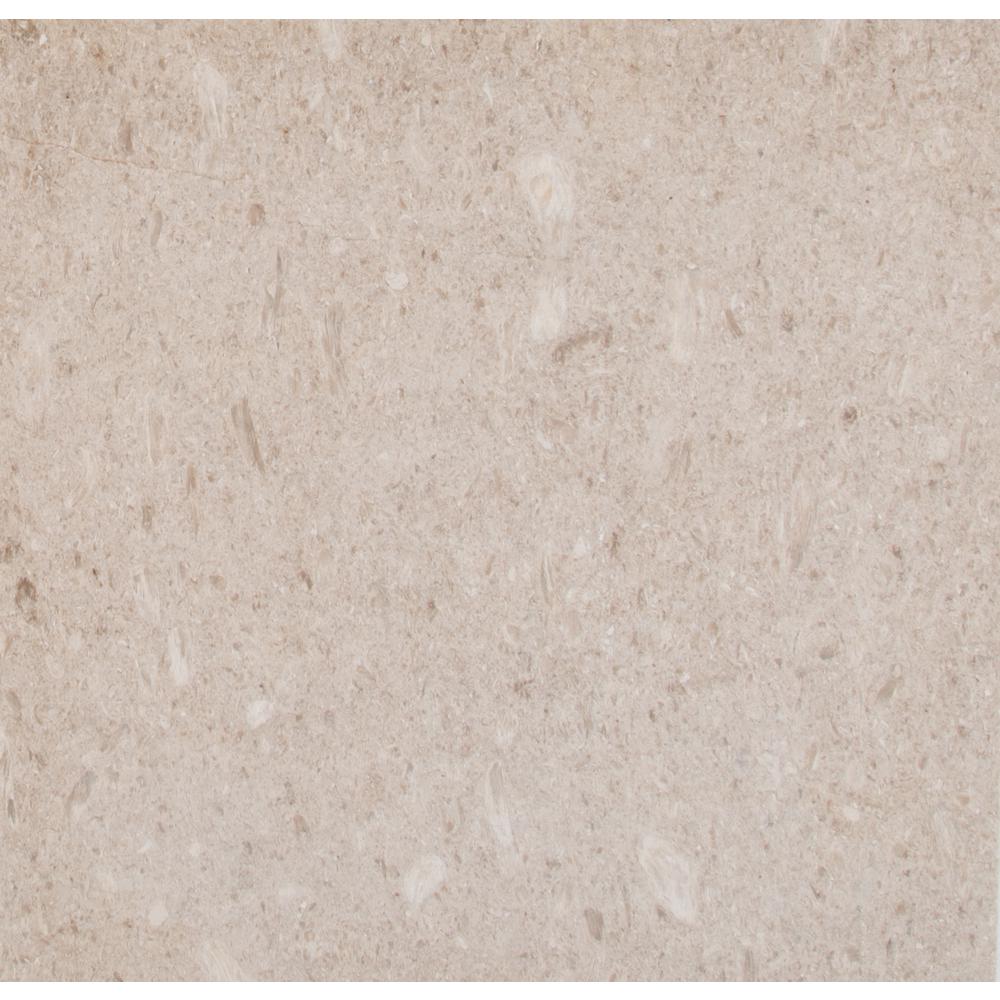 Msi Coastal Sand 18 In X 18 In Honed Limestone Floor And Wall