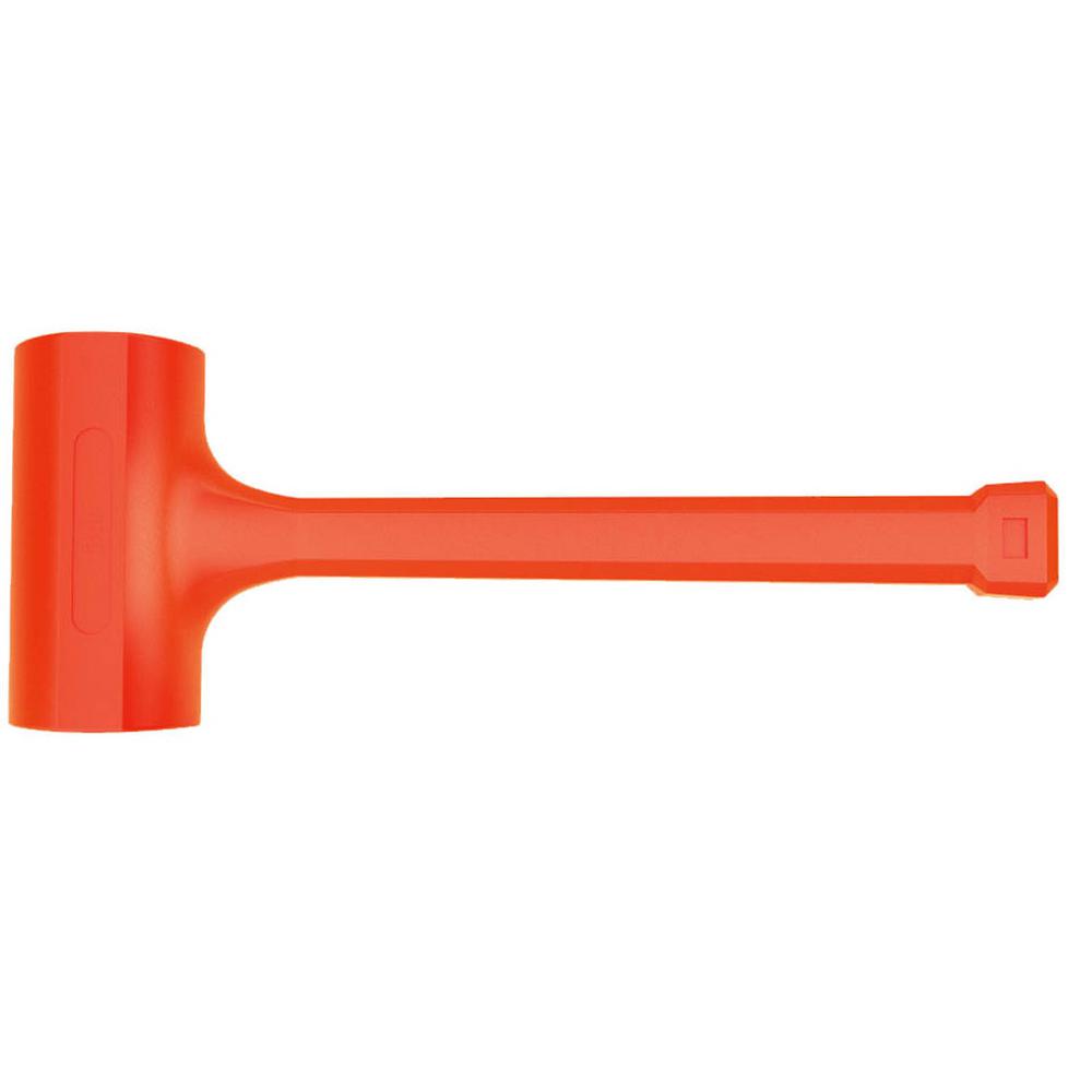 orange rubber mallet