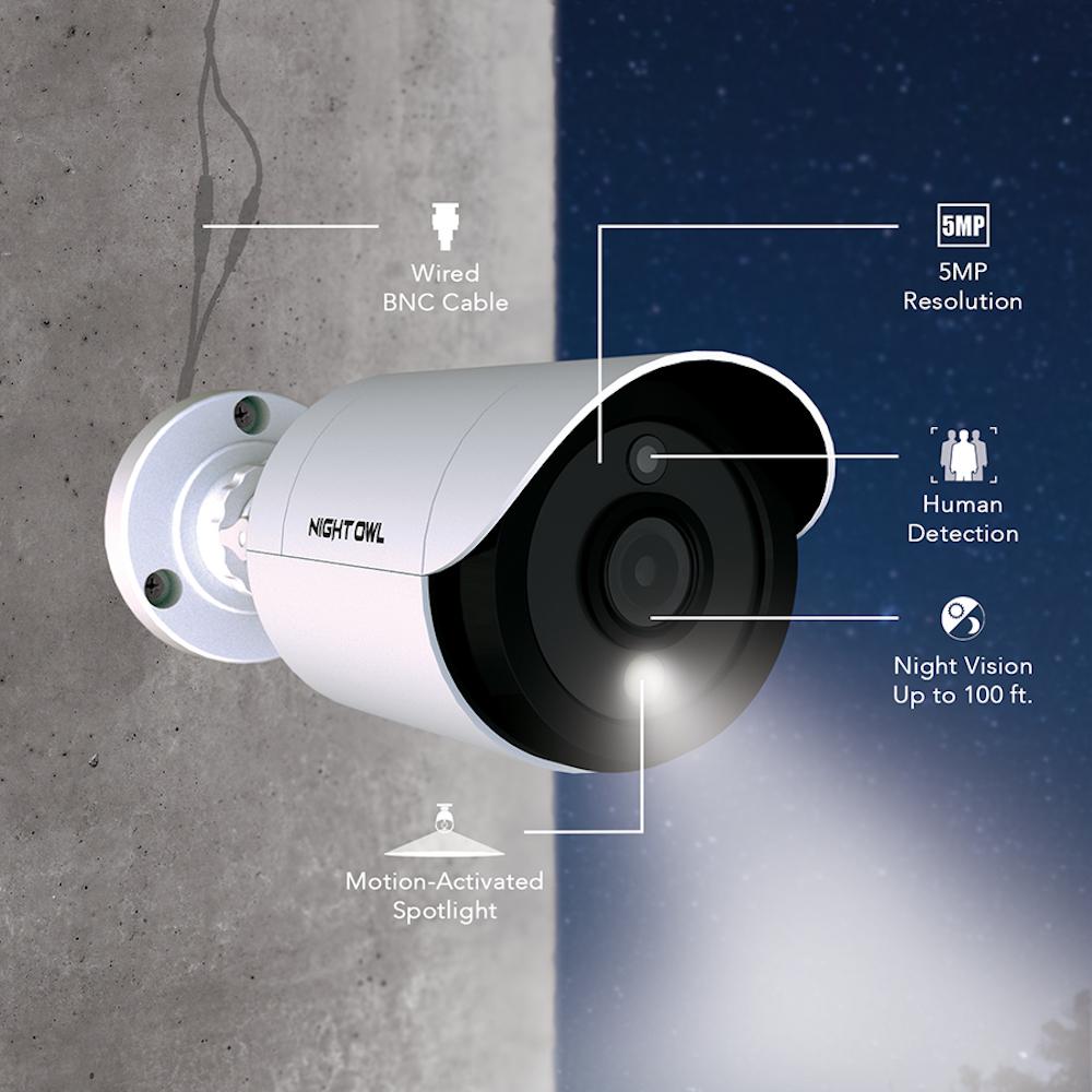night owl hd 5mp security system 8 channel