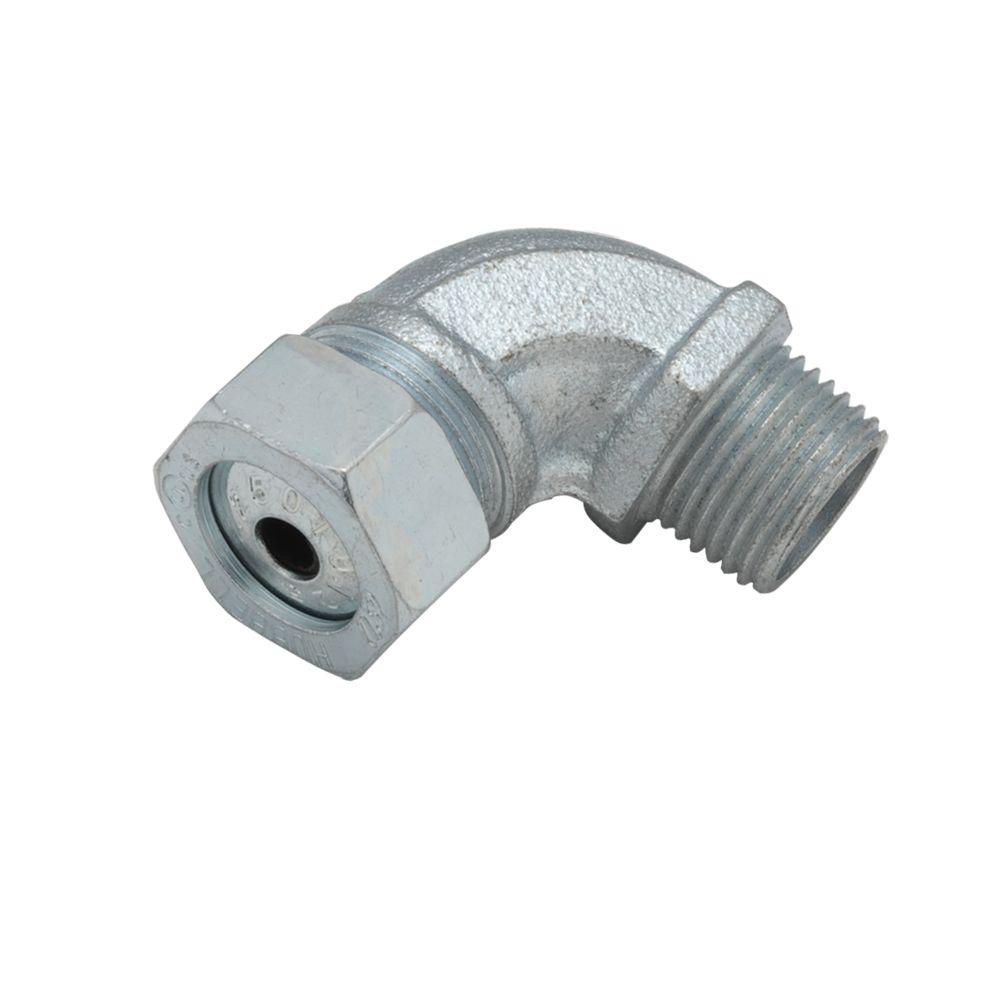 RACO Liquidtight Strain Relief 1/2 in. Cord Connector (25Pack)37921