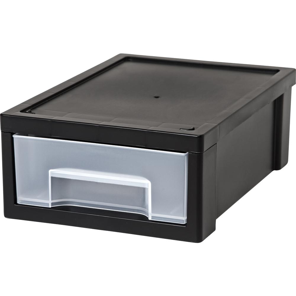 1 Drawer Black Storage Drawers Storage Containers The Home