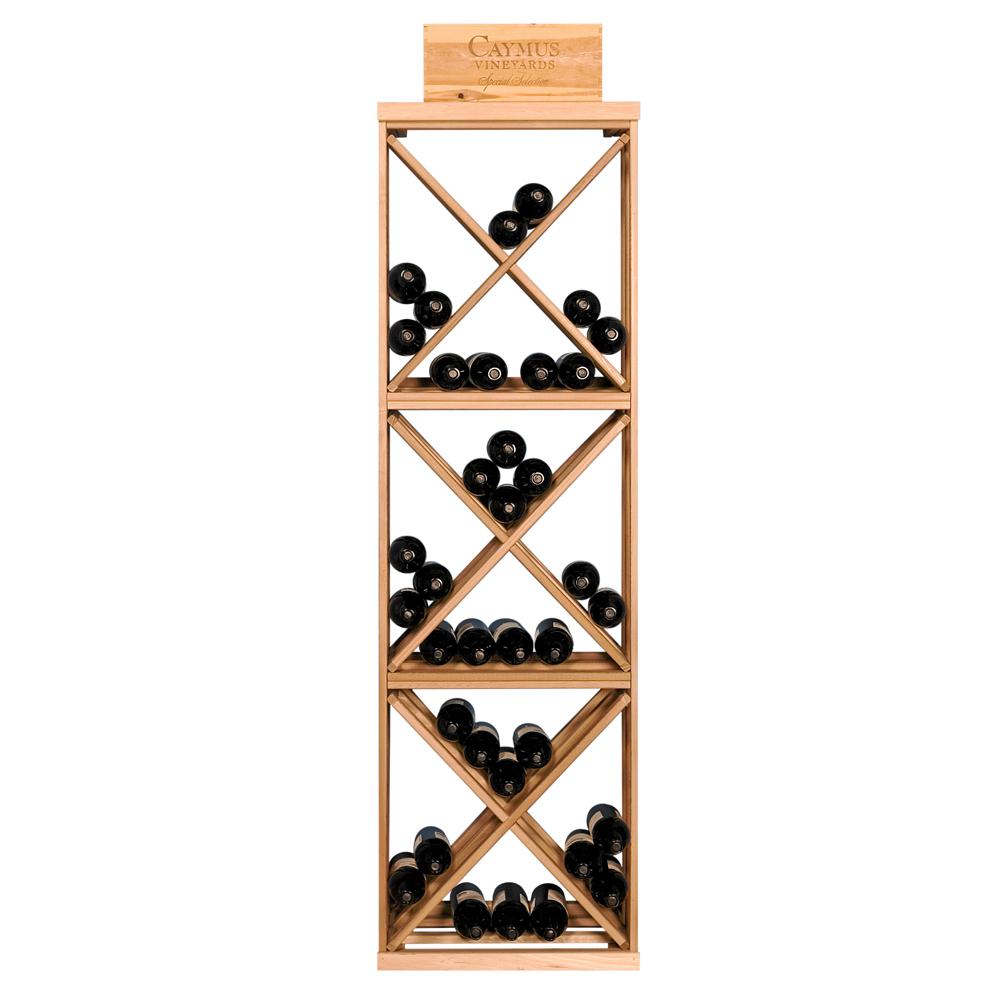 Vinotemp 72Bottle Pine Floor Wine RackXB6.1 The Home Depot