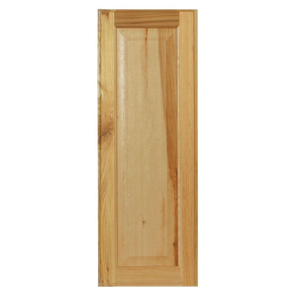 hampton hickory natural cabinet bay end kitchen panel 75x10 decorative
