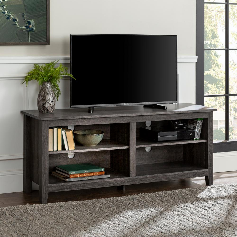 Walker Edison Wooden TV Stand 