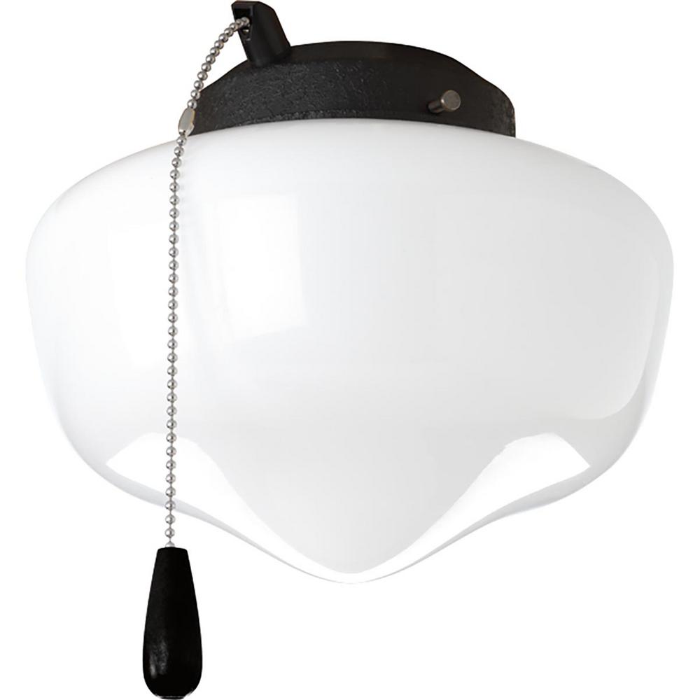 Progress Lighting Fan Light Kits Collection 1-Light Forged ...