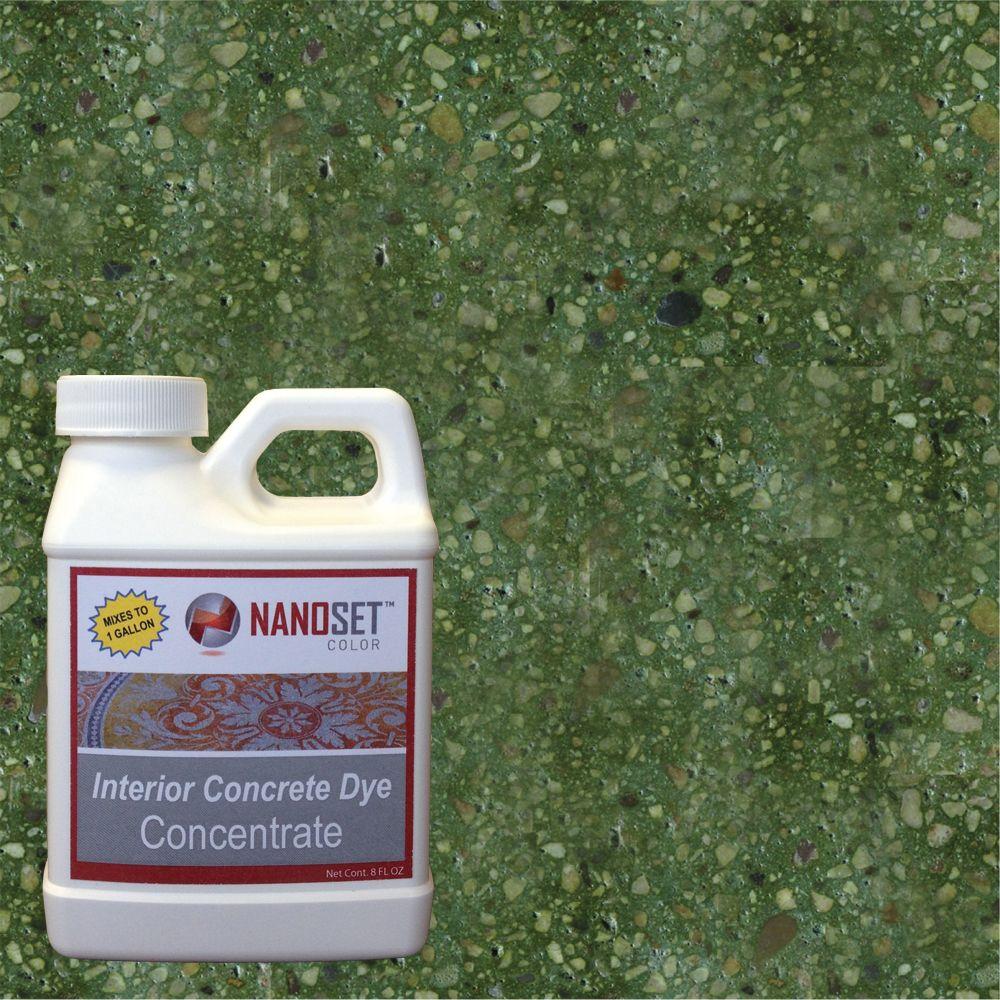 Nanoset Color 8 Oz Jade Interior Concrete Dye Stain Concentrate Jade Interior Concrete Dye Stain Concentrate