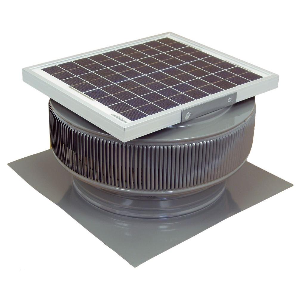 Solar Attic Fan Fans Vents The Home Depot 1007