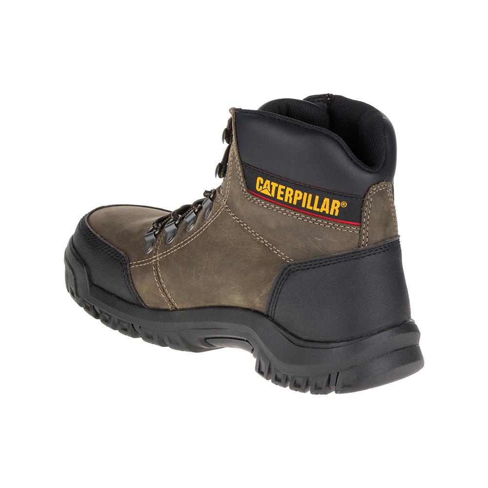 caterpillar men's outline steel toe work boot