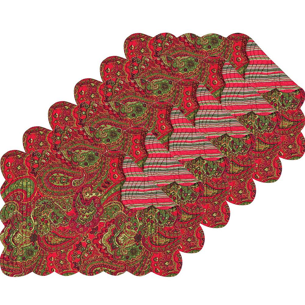 C&F HOME Barefoot Landing Round Natural Placemat (Set of 6) 862601708S6